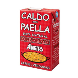 CALDO PARA PAELLA DE CARNE BRICK 1L
